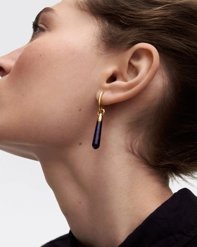 PDPAOLA 18K Gold Plated Silver Single Earring/ PG01-336-U