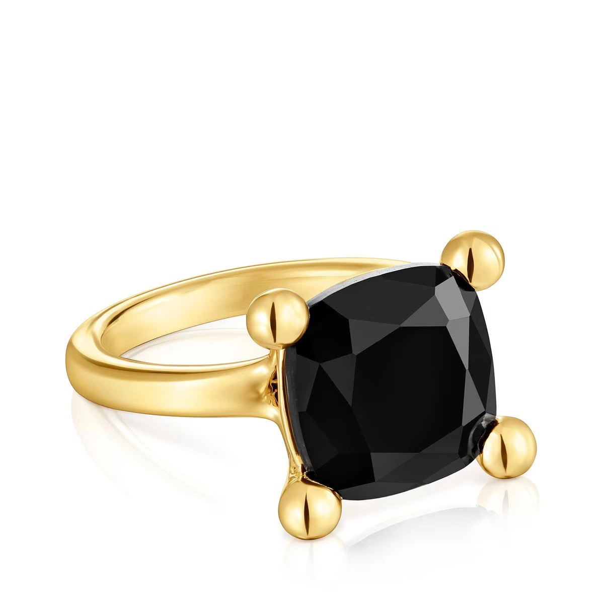 Кольцо TOUS из серебра с 18K позолотой/1004235812
