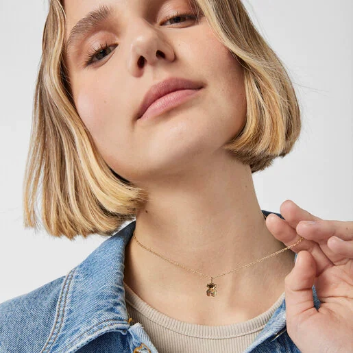 TOUS Արծաթյա Վզնոց 18K Ոսկեպատ/111274540