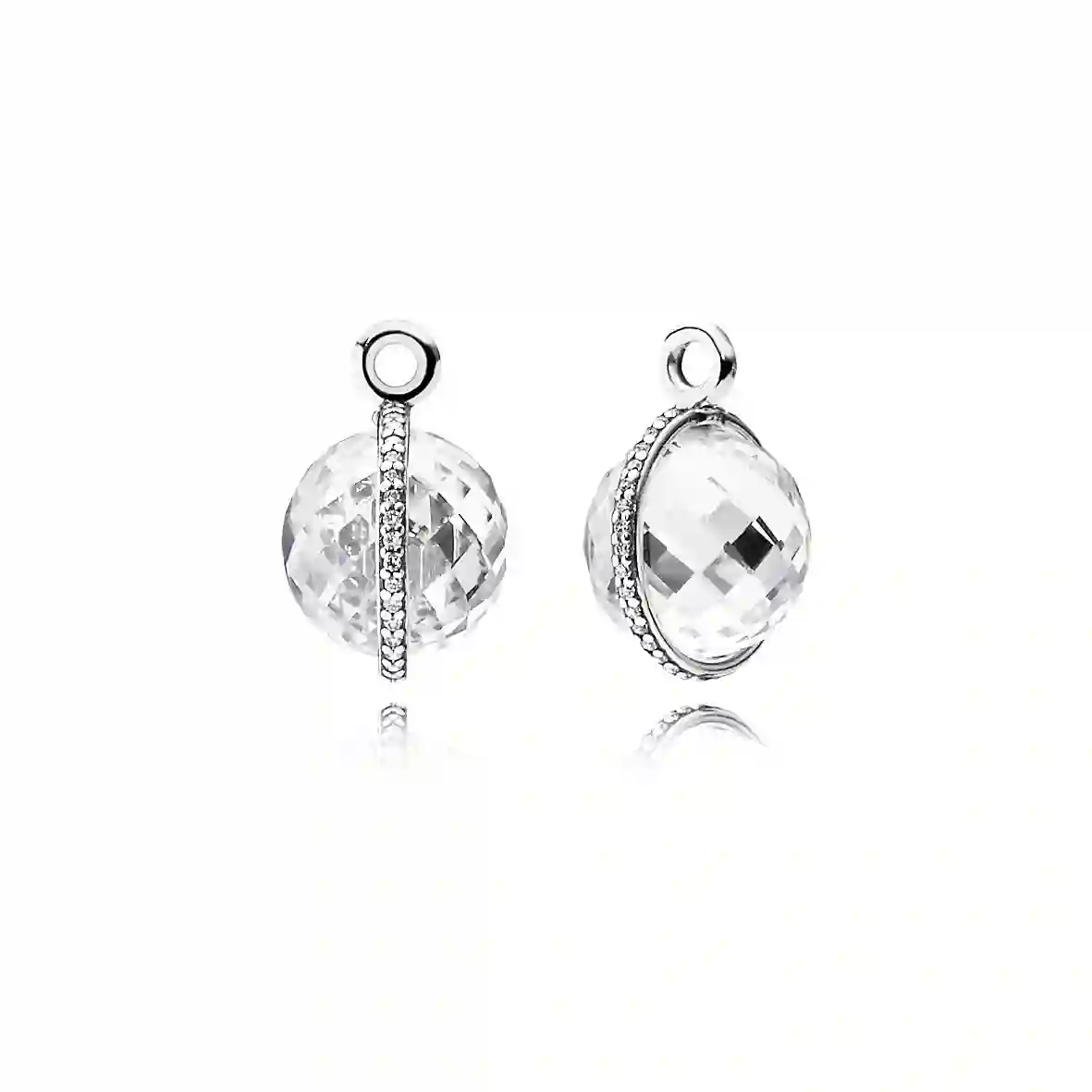PANDORA Moments Silver Earring/ 290683CZ