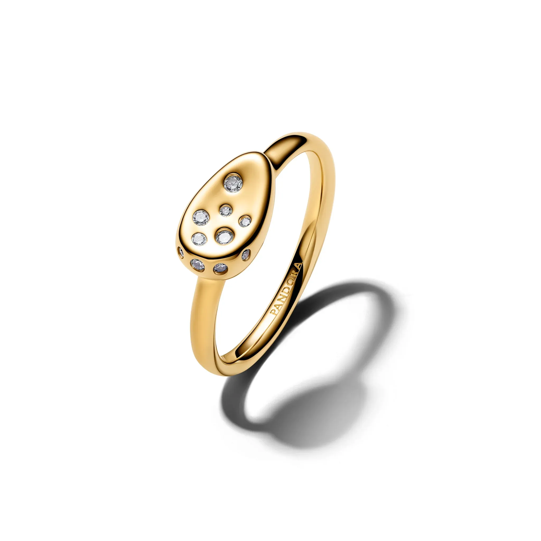 Pandora Essence 14K Gold Plated Ring/ 164672C01-52
