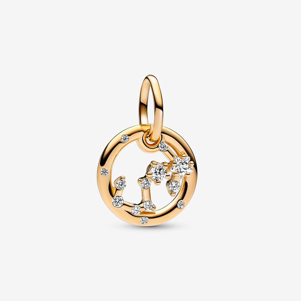 PANDORA Moments 14K Gold Plated Silver Charm/ 762710C01