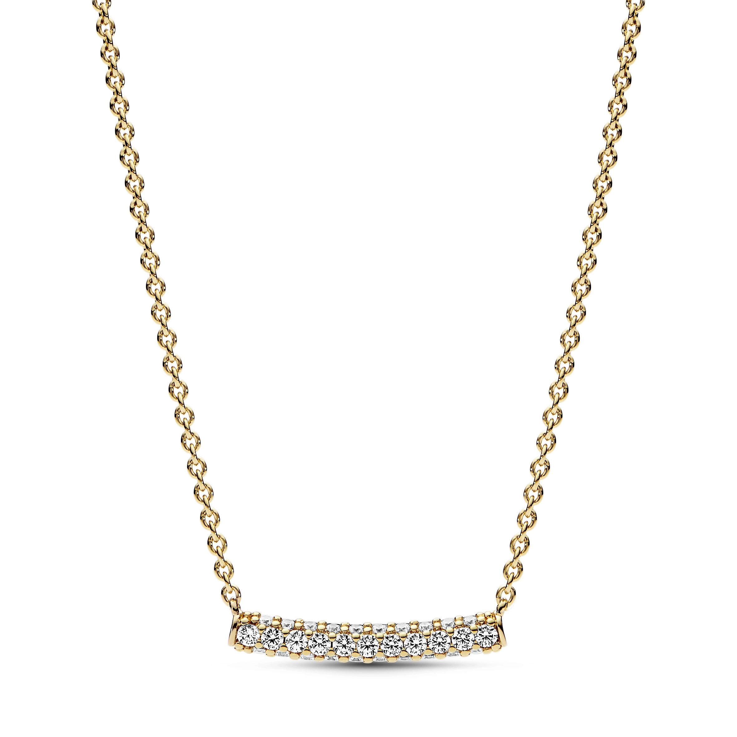 PANDORA Timeless 14K Gold Plated Silver Necklace/ 362635C01-45