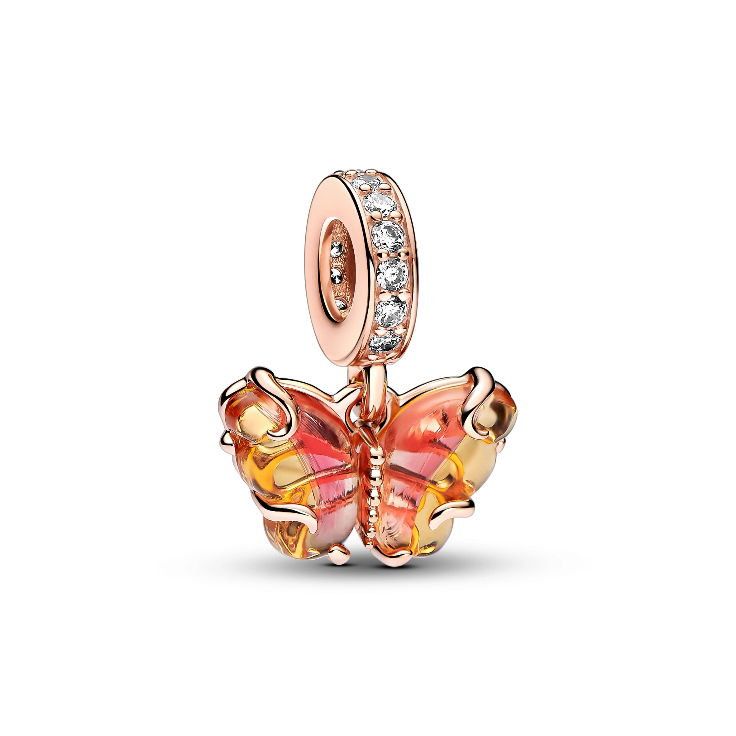 PANDORA Moments 14K Rose Gold Plated Silver Charm/ 782698C01