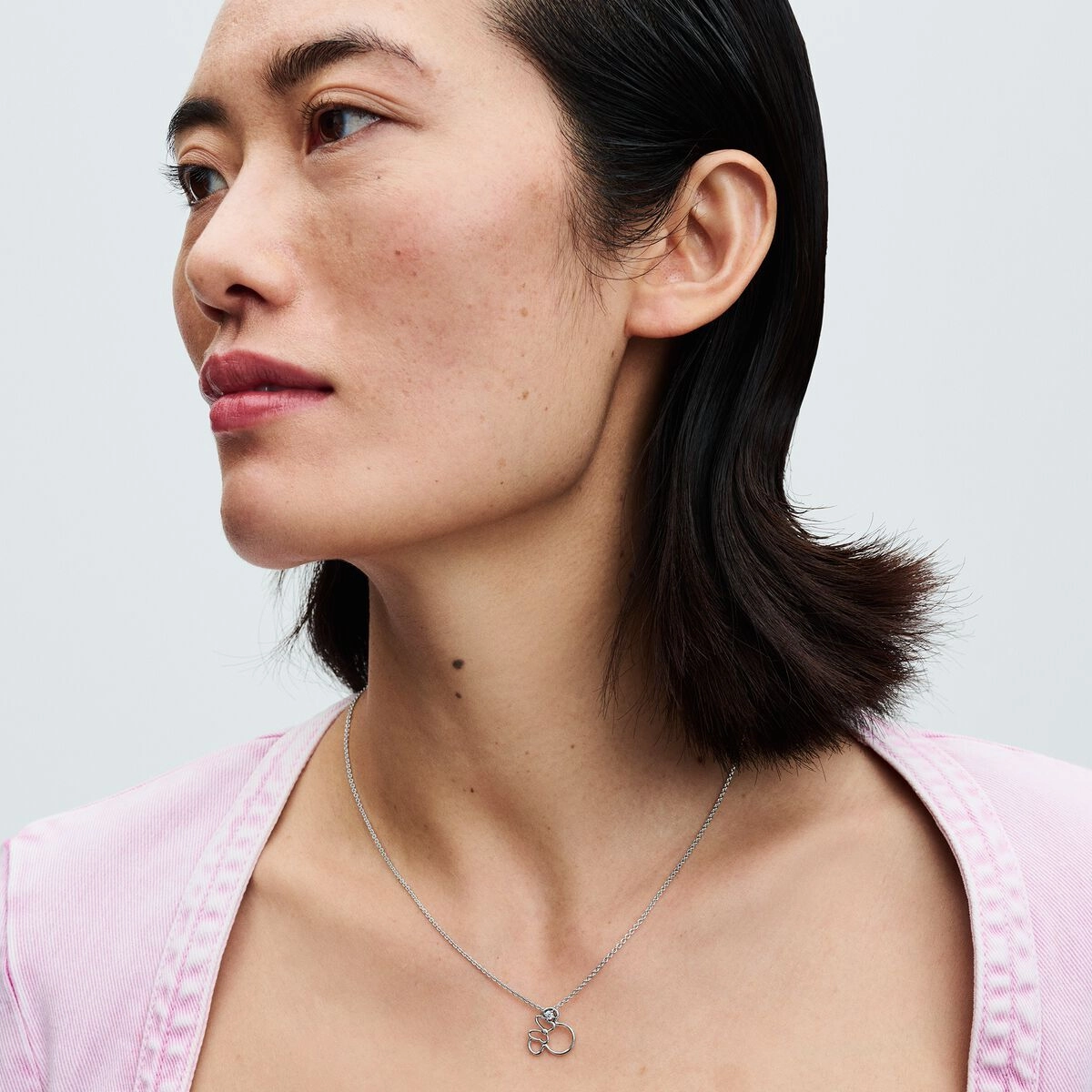 PANDORA Disney серебряное ожерелье/ 393187C01-45