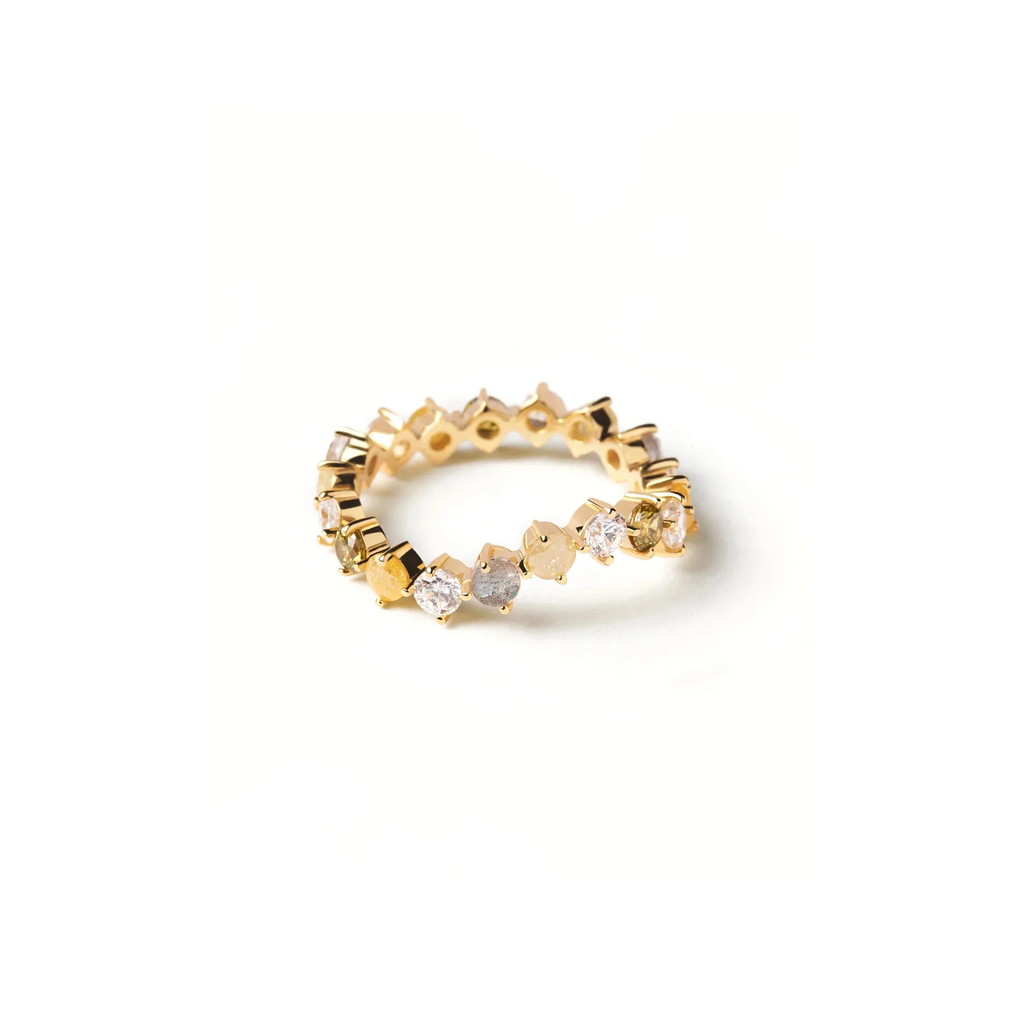 PDPAOLA 18K Gold Plated Silver Ring/ AN01-642-14