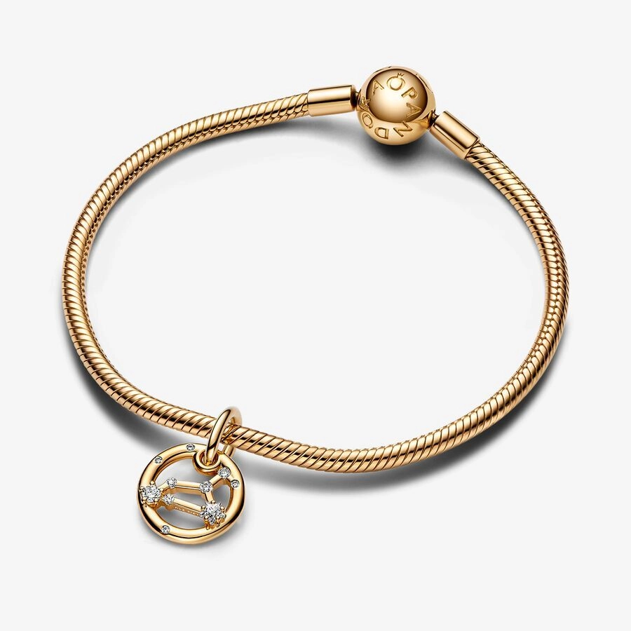 PANDORA Moments 14K Ոսկեպատ Արծաթյա Չարմ/ 762725C01