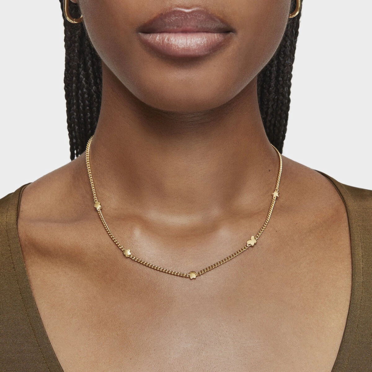 TOUS Silver Necklace/ 1004098600