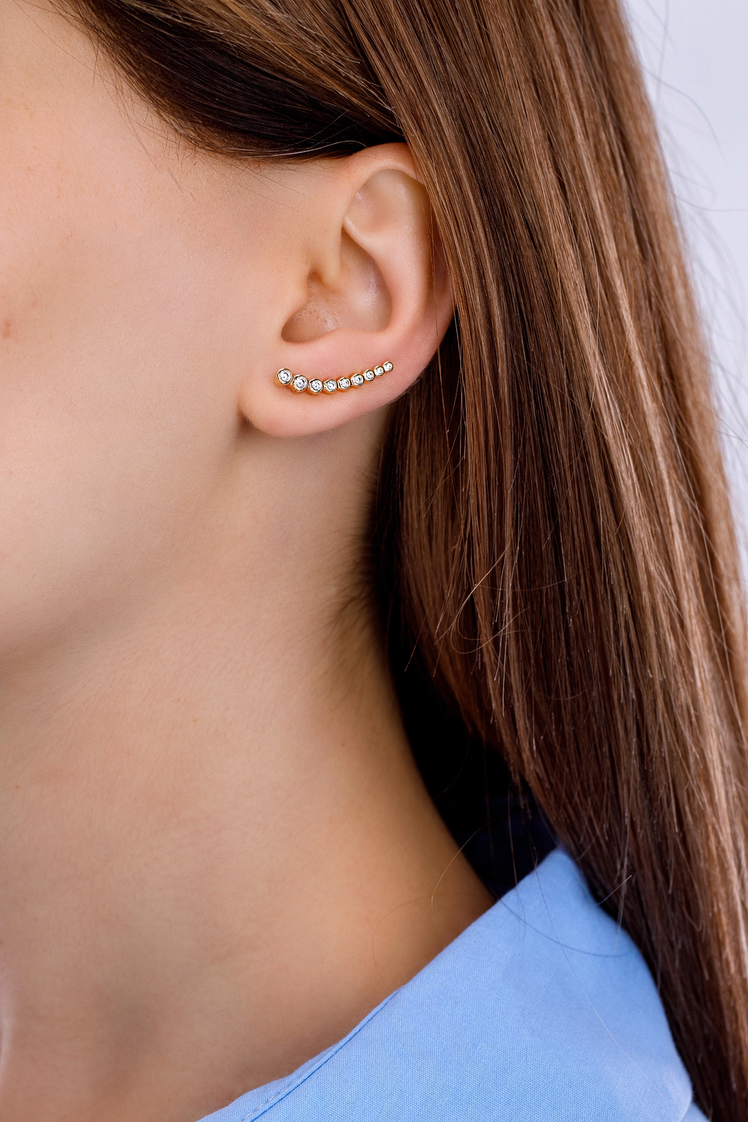 Maison de la Bijouterie 18K Ոսկեպատ Ականջօղ/ 2514910