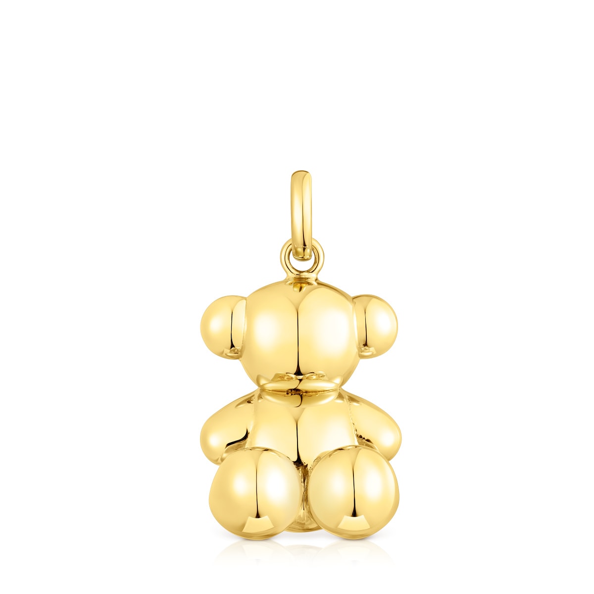 TOUS 18K Gold Plated Silver Pendant/ 211564560