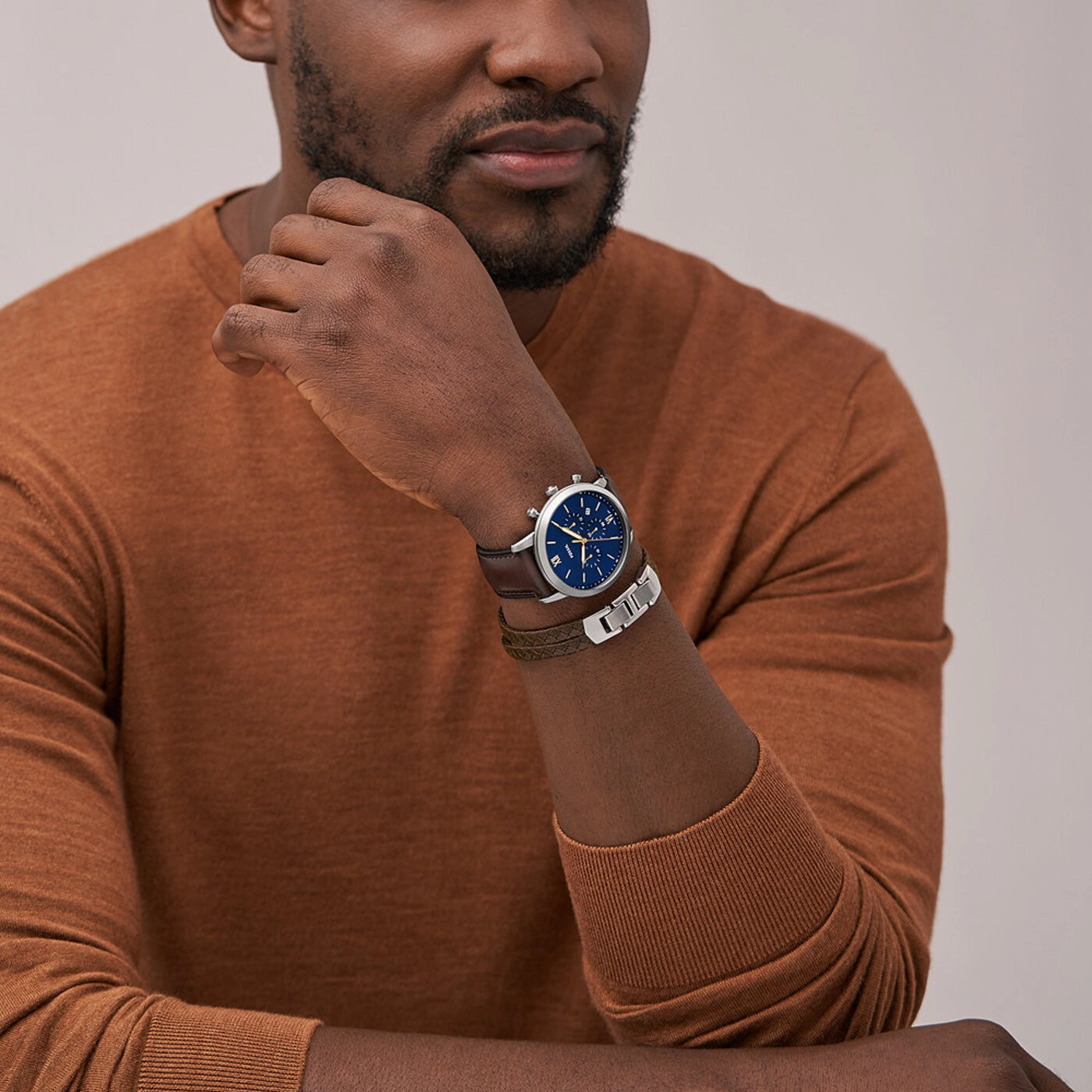 Fossil  Men's  Wristwatch set/ FS6018SET