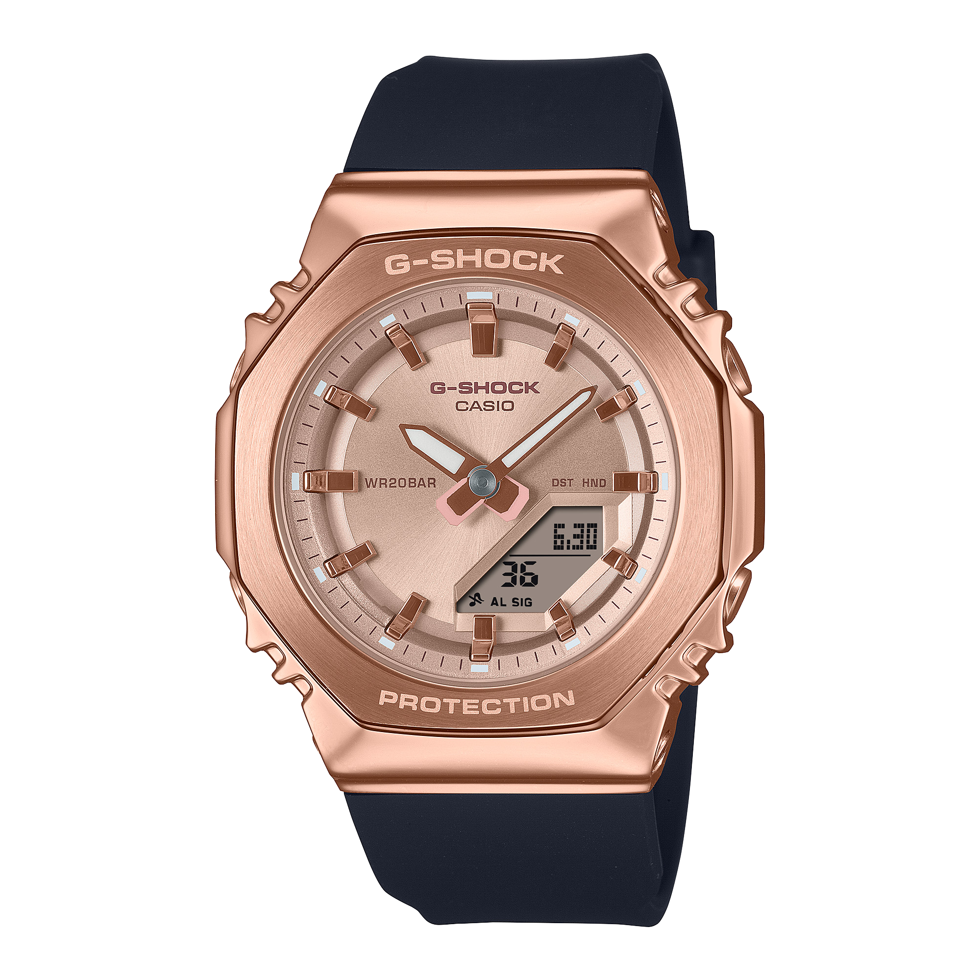 Casio Digital Wristwatch Women/GM-S2110PG-1A4DR China, Thailand, Japan