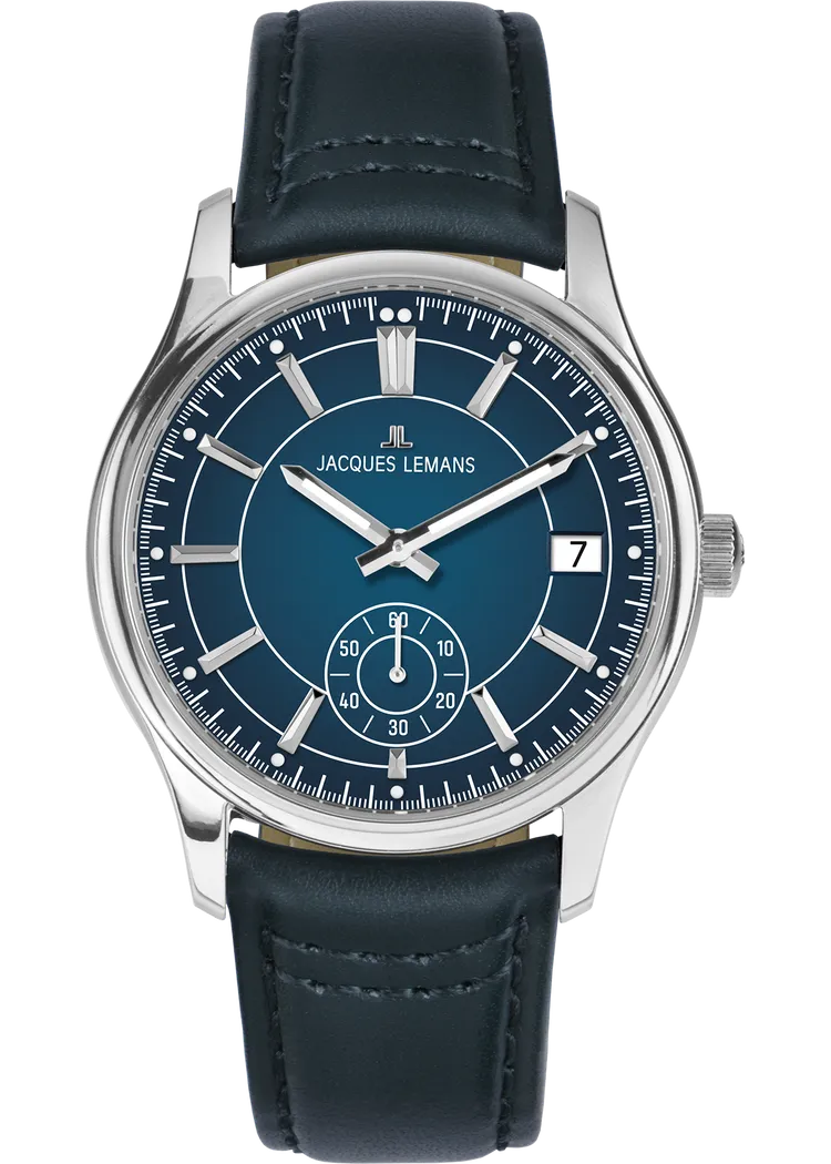 Jacques Lemans men's quartz wristwatch/ 1-2197B