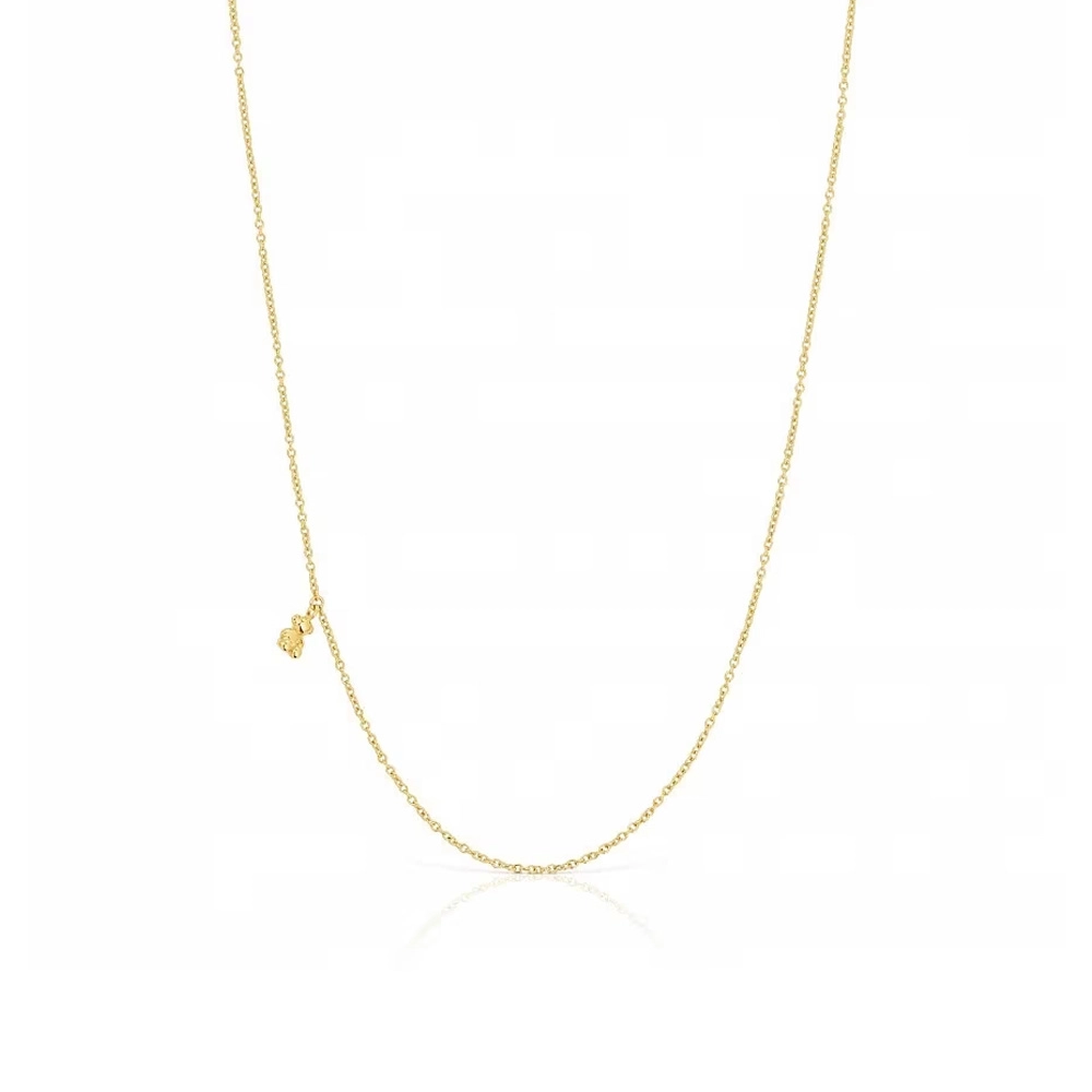 TOUS Серебряное ожерелье с позолотой 18K/311562530