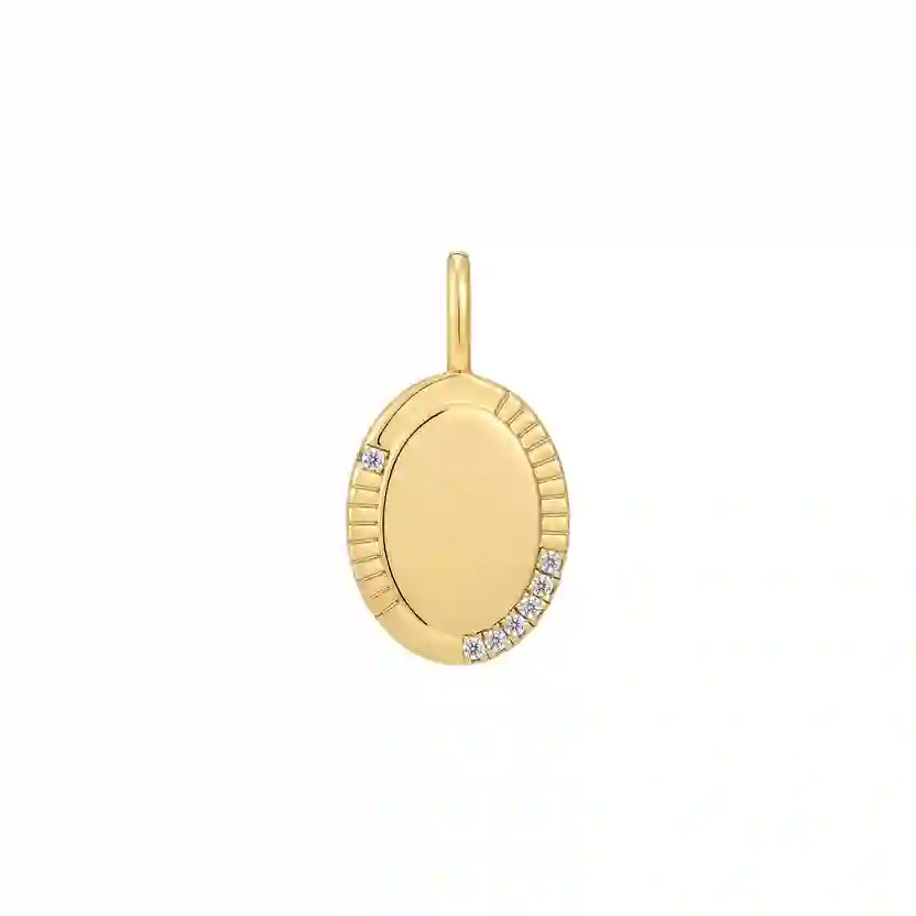 Ania Haie 14K Gold Plated Silver Charm/ NC048-16G