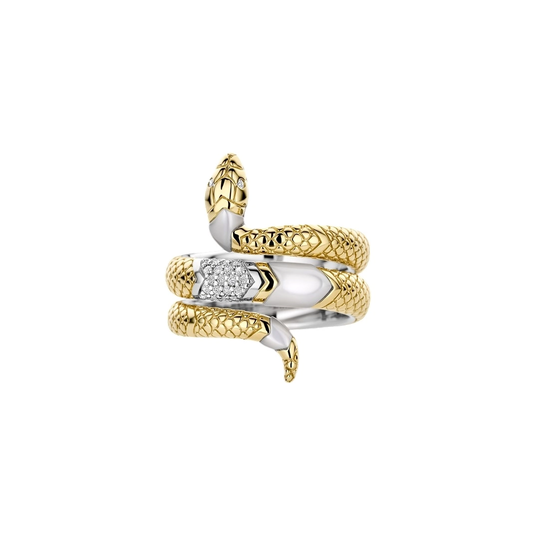 TI SENTO Ring Gilded
