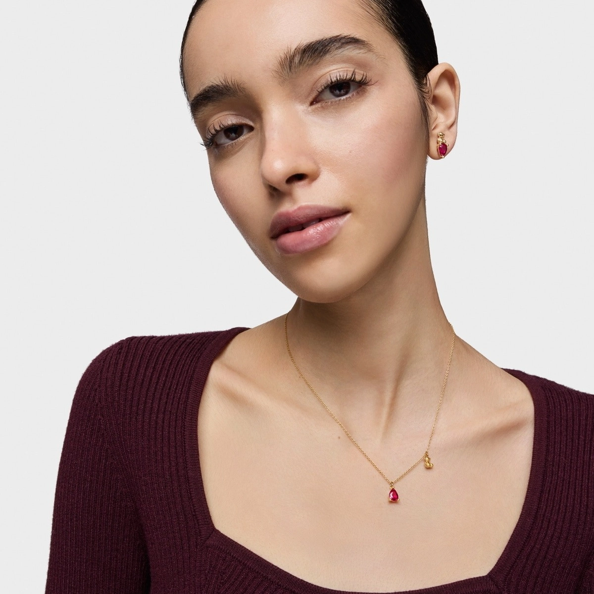 TOUS 18K Gold Plated Silver Necklace/ 1004338600
