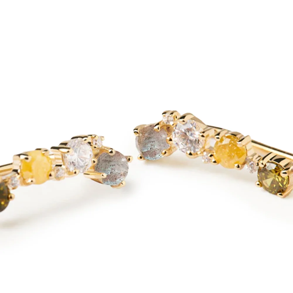 PDPAOLA 14K Gold Plated Silver Earring/ AR01-560-U