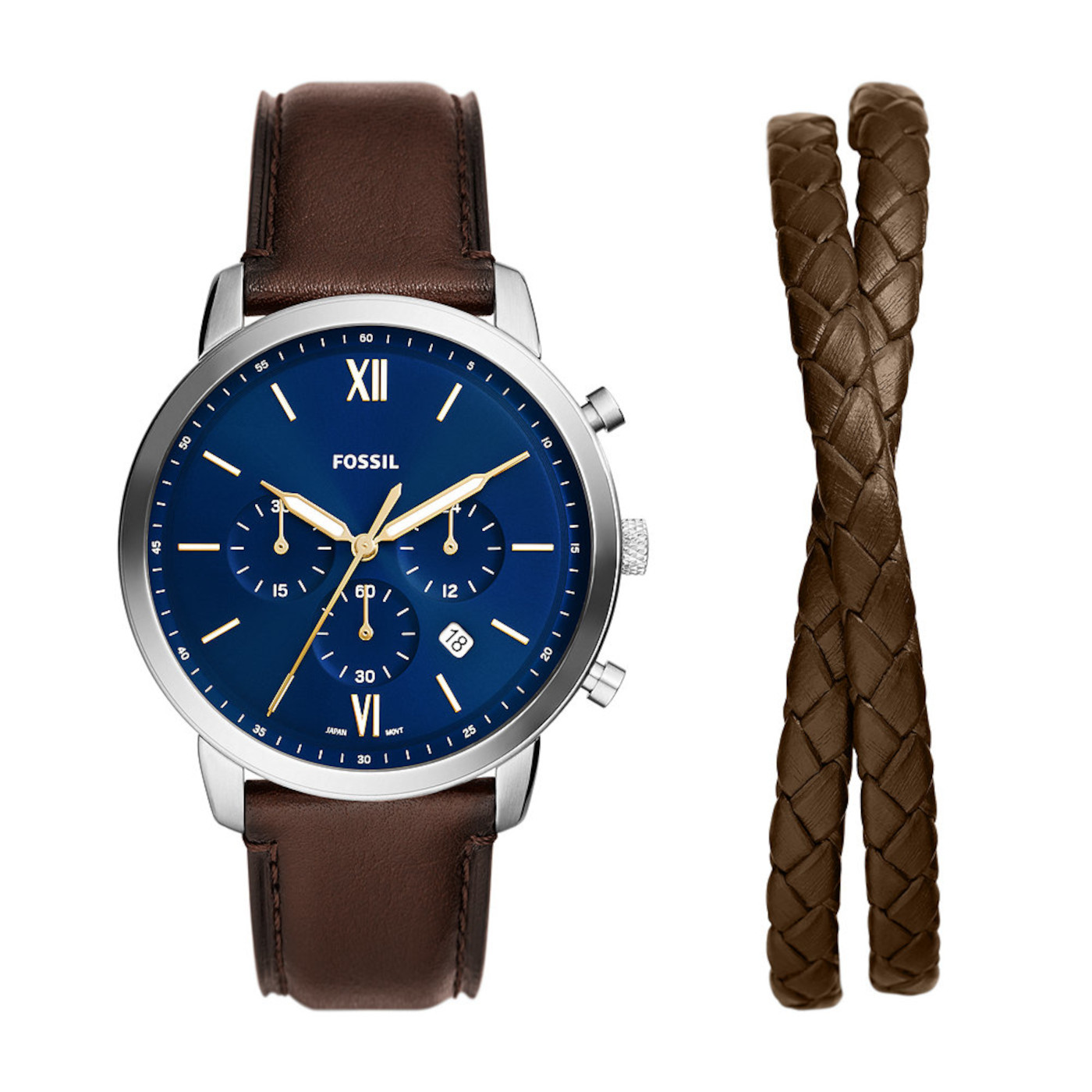Fossil Men's Wristwatch set/ FS6018SET