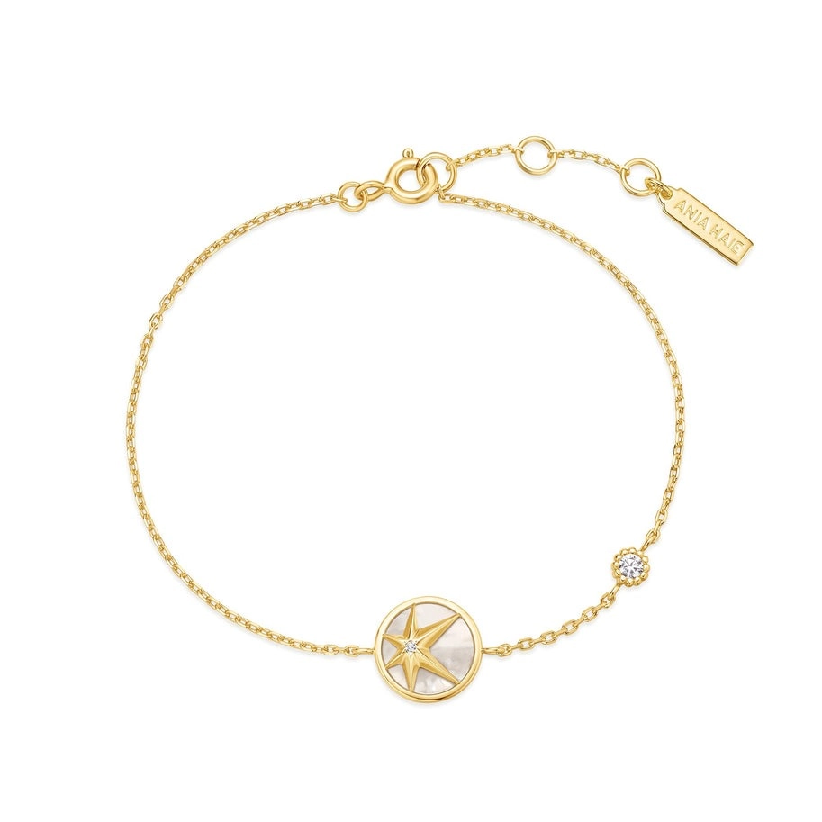 Ania Haie 14K Gold Plated Silver Bracelet/ B065-02G