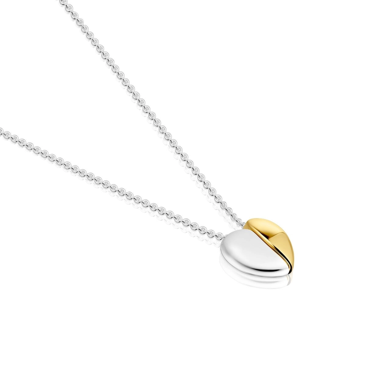 TOUS Серебряное ожерелье с позолотой 18K/1004099000