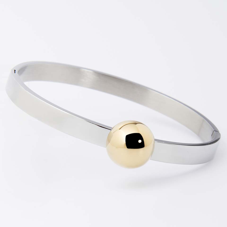 Zag Bijoux 24K Gold Plated Stainless Steel Surgical Bracelet/ SBJ22124-00MIX6