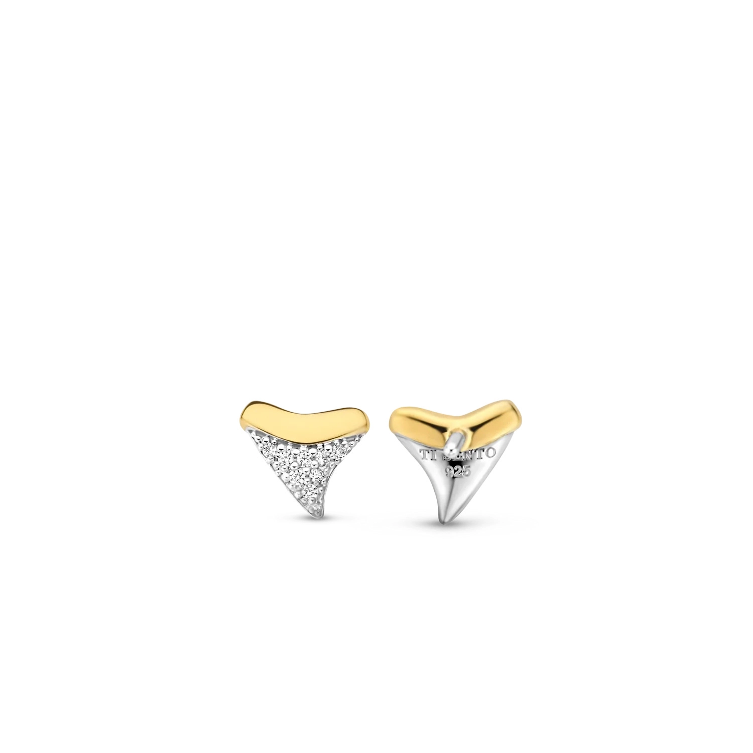 Ti Sento 18K Gold Plated Silver Earring/ 7887ZY