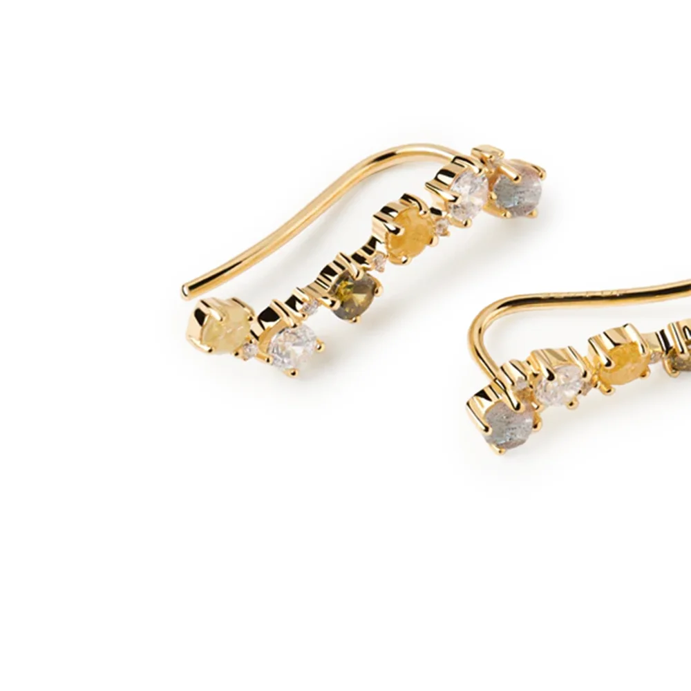 PDPAOLA 14K Gold Plated Silver Earring/ AR01-560-U