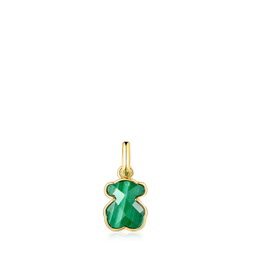 TOUS 18K Gold plated Silver Pendant/ 015434530