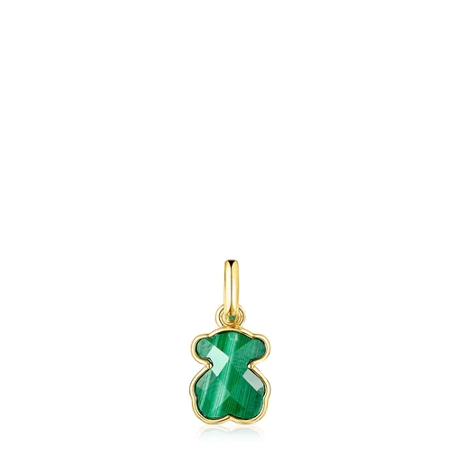 TOUS 18K Gold plated Silver Pendant/ 015434530