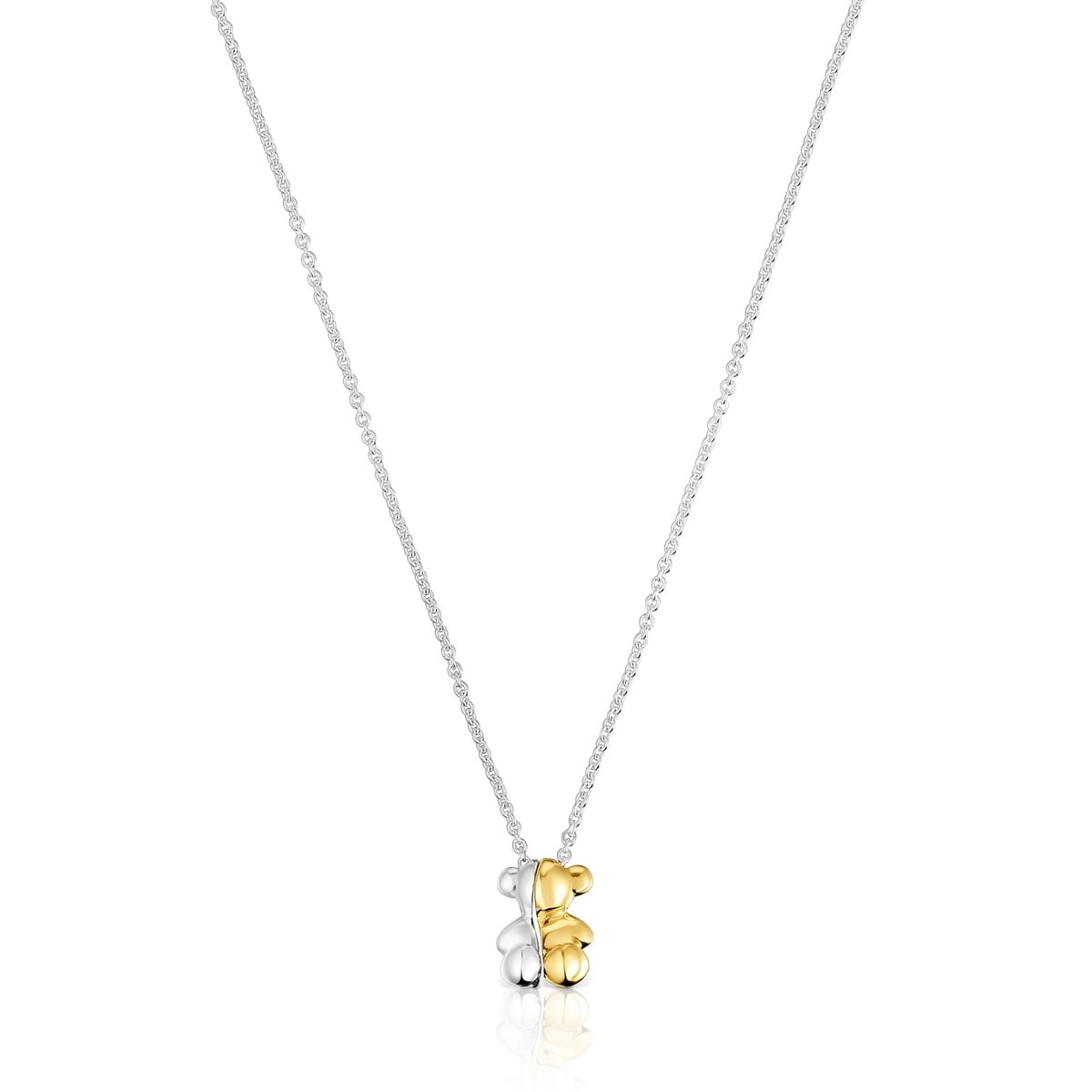 TOUS 18K Gold plated Silver Necklace/ 1004098400