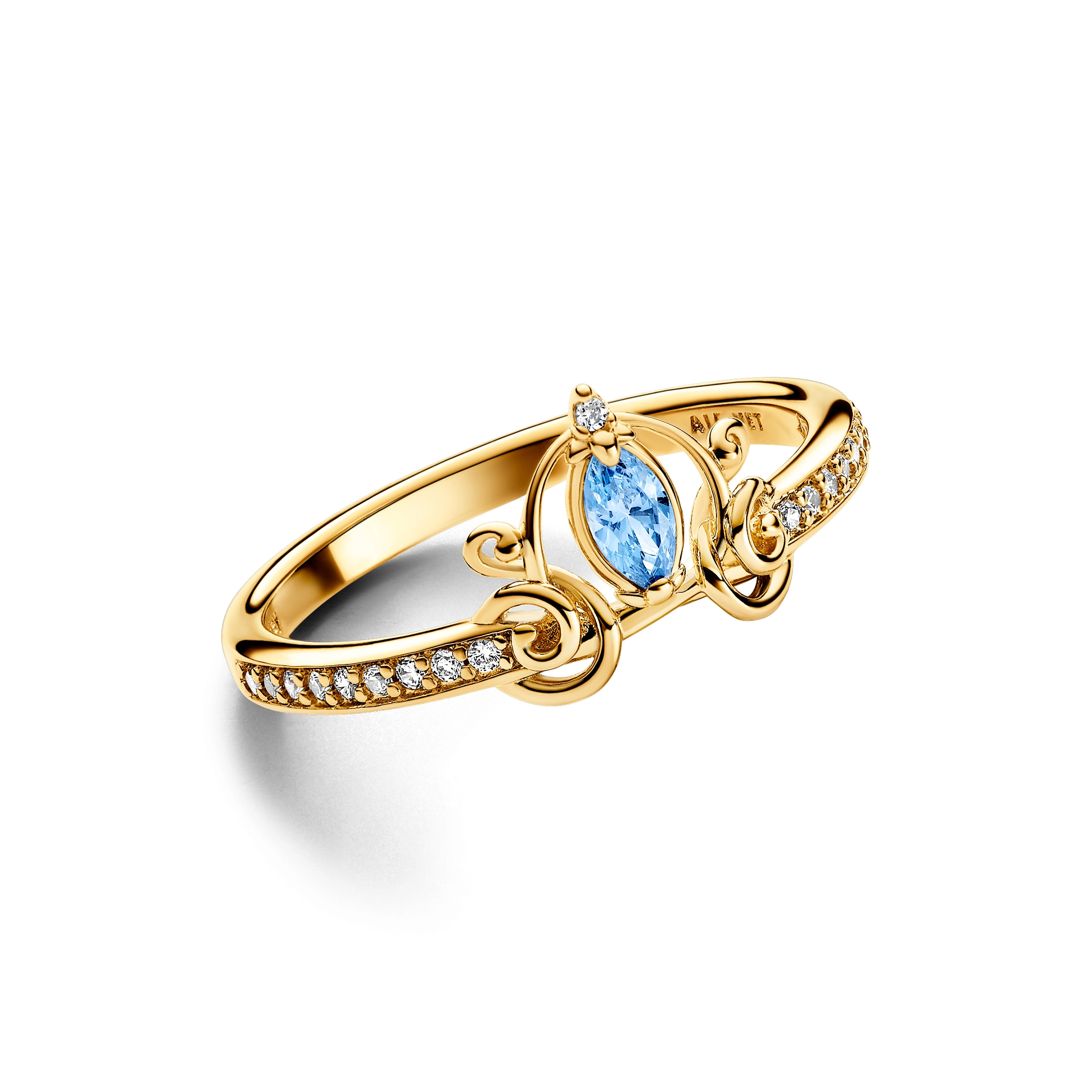 PANDORA Disney 14K Ոսկեպատ Արծաթյա Մատանի/ 163059C01-54