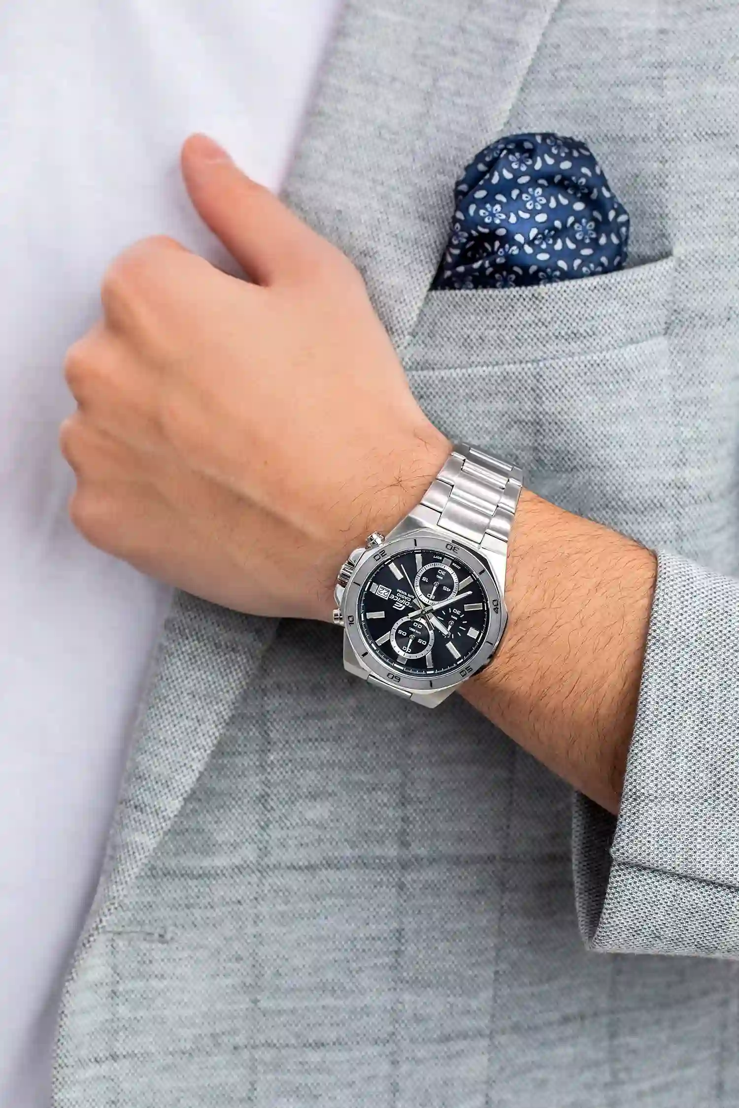 Casio Edifice Տղամարդու Ժամացույց/ EFV-640D-1AVUDF