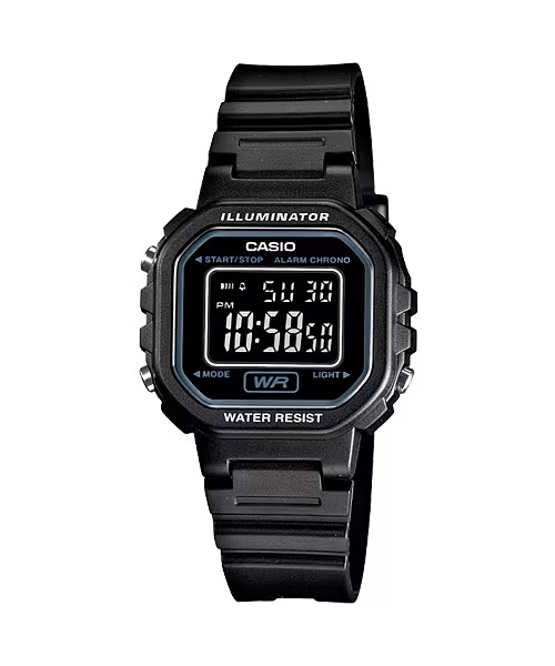 Casio General Ladies Wristwatch/ LA-20WH-1BDF