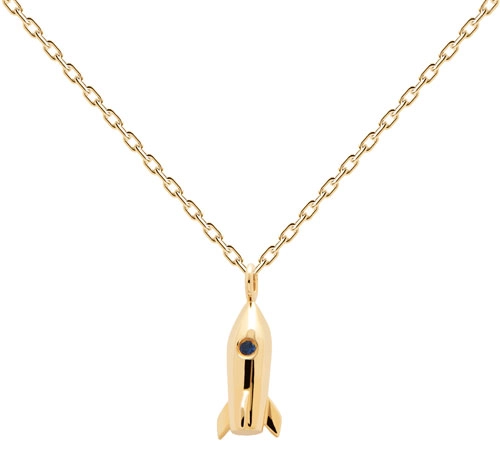 PDPAOLA 18K Gold Plated Silver Necklace/ CO01-189-U