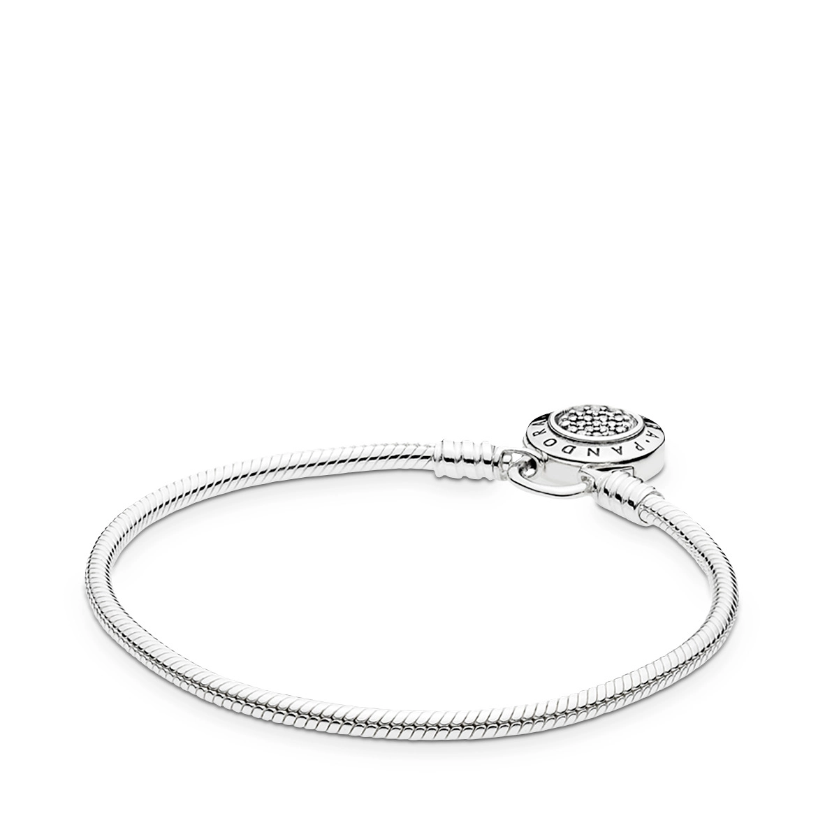 PANDORA Moments Silver Bracelet/ 597092CZ-19