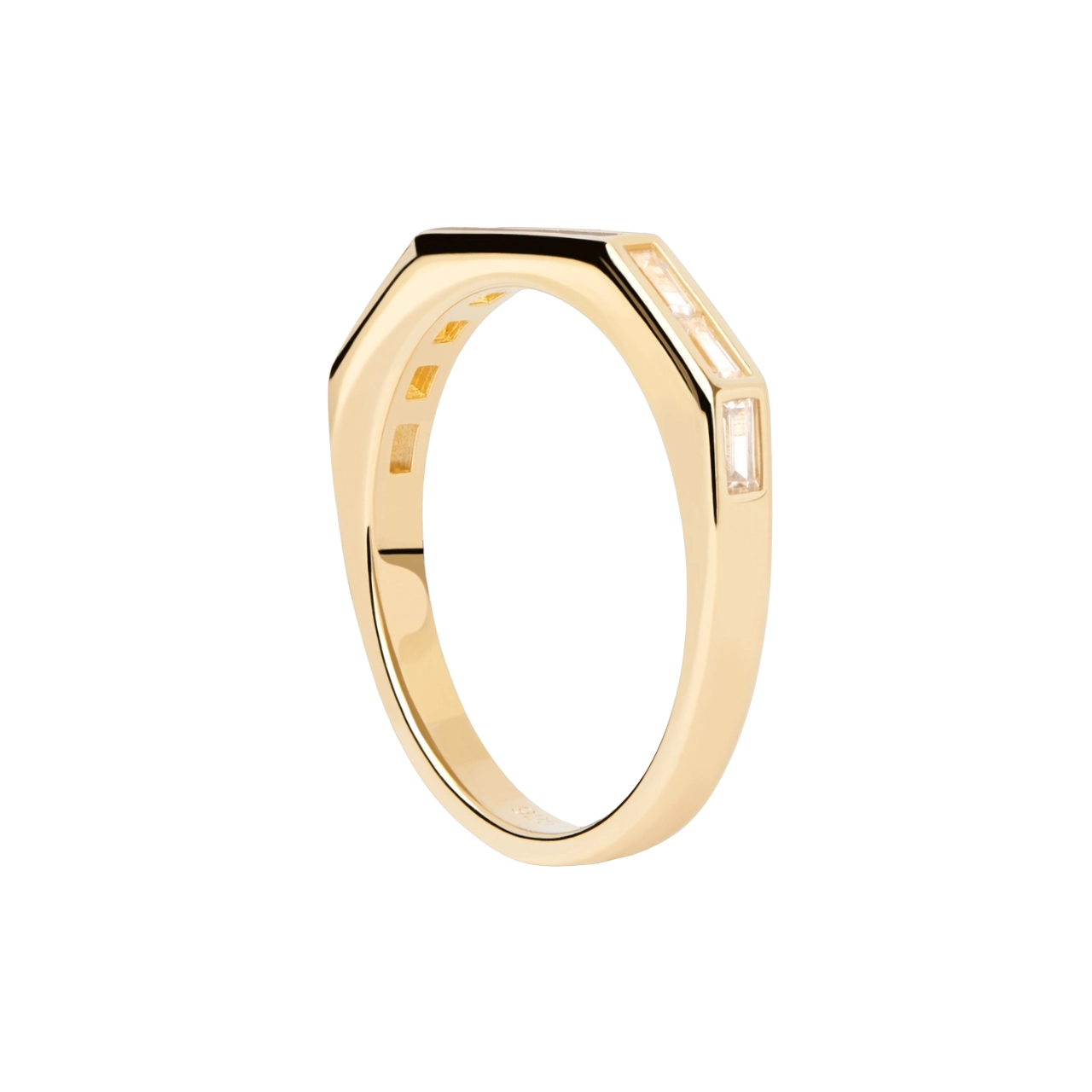 PDPAOLA 18K Gold Plated Silver Ring/ AN01-A04-14