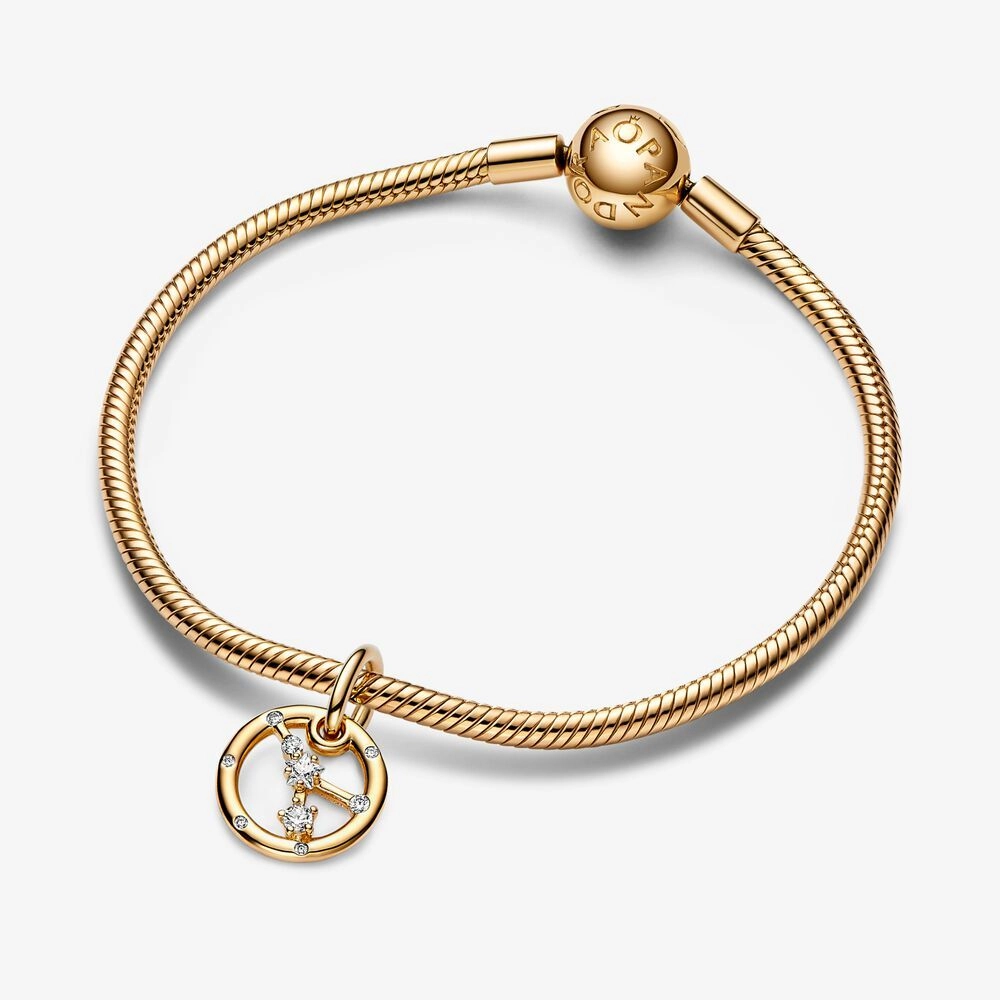PANDORA Moments 14K Ոսկեպատ Արծաթյա Չարմ/ 762708C01