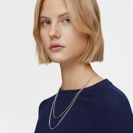 TOUS Silver Necklace/ 911902500