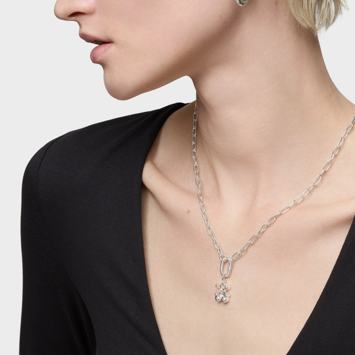 TOUS Silver Pendant/ 1004224800