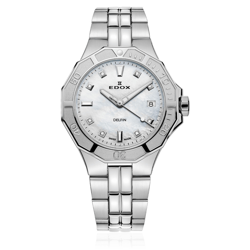 Edox Ladies Wristwatch/ 53020 3M NADN Switzerland