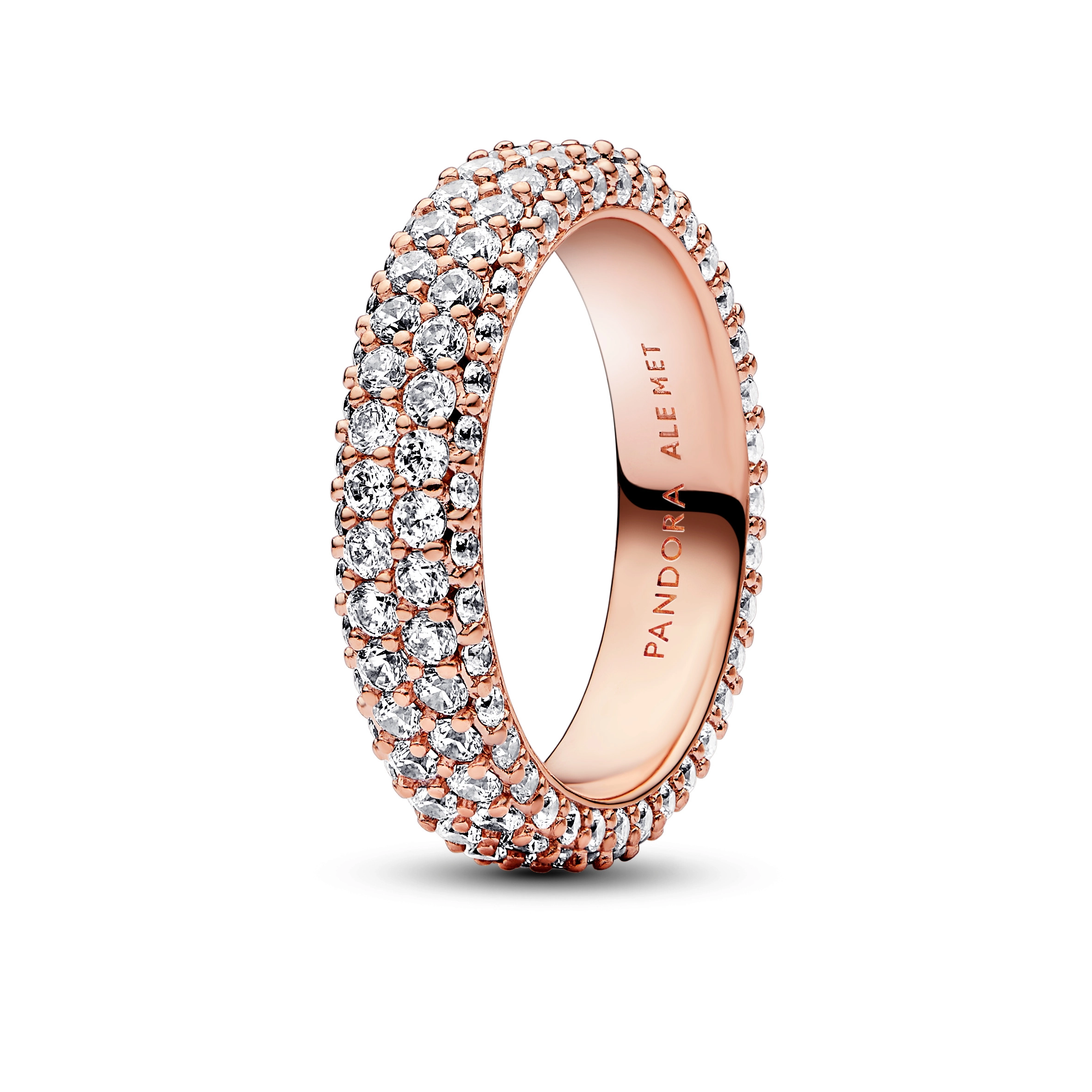 PANDORA Timeless серебряное кольцо с покрытием 14К золота/ 182629C01-56