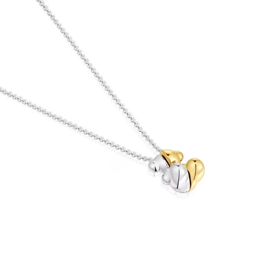TOUS 18K Gold plated Silver Necklace/ 1004098300