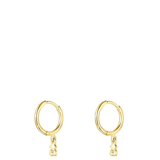 TOUS 18K Gold plated Silver Earring/ 018153570