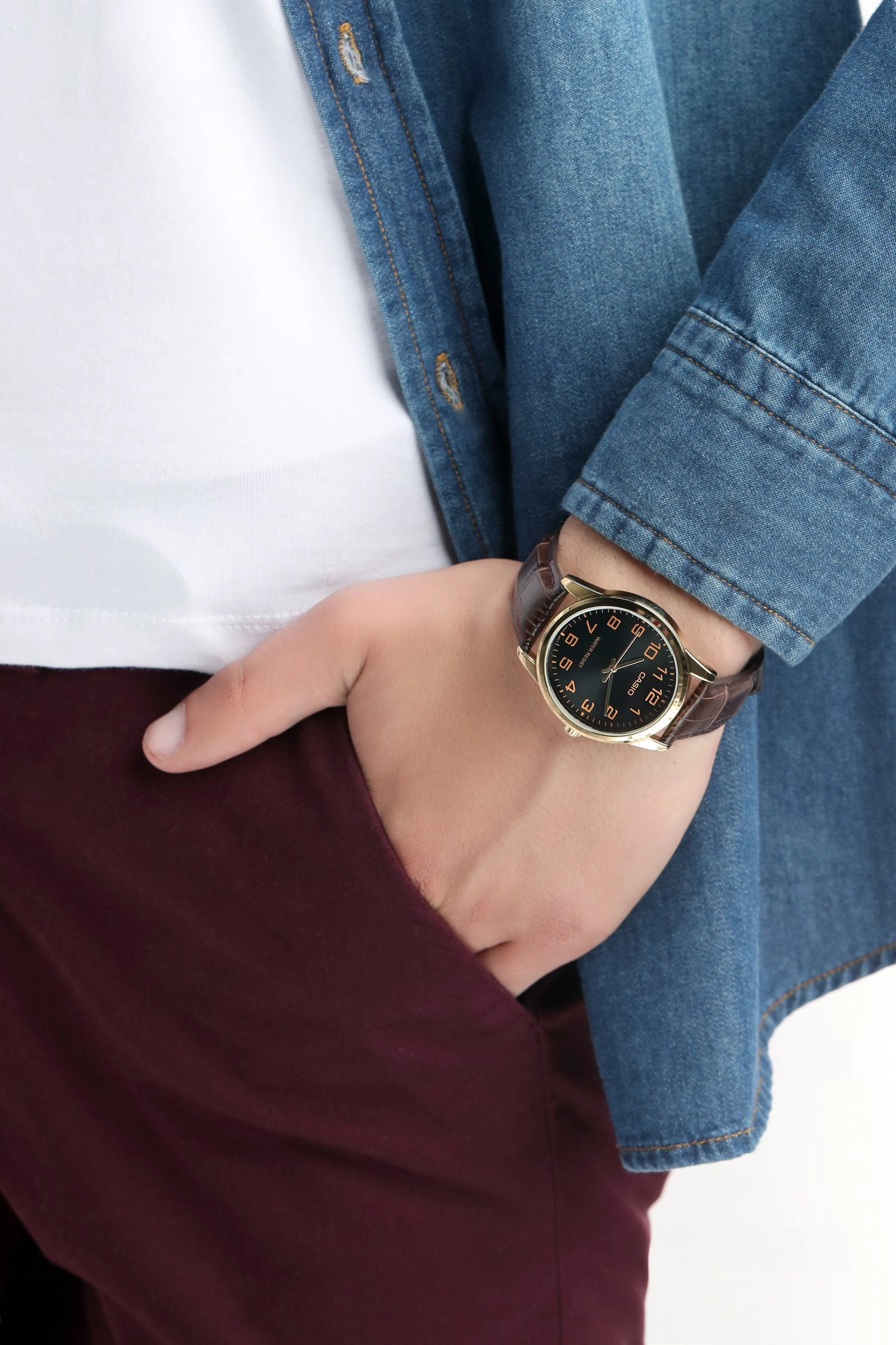 Casio General Мужские Наручные часы/ MTP-V001GL-1BUDF