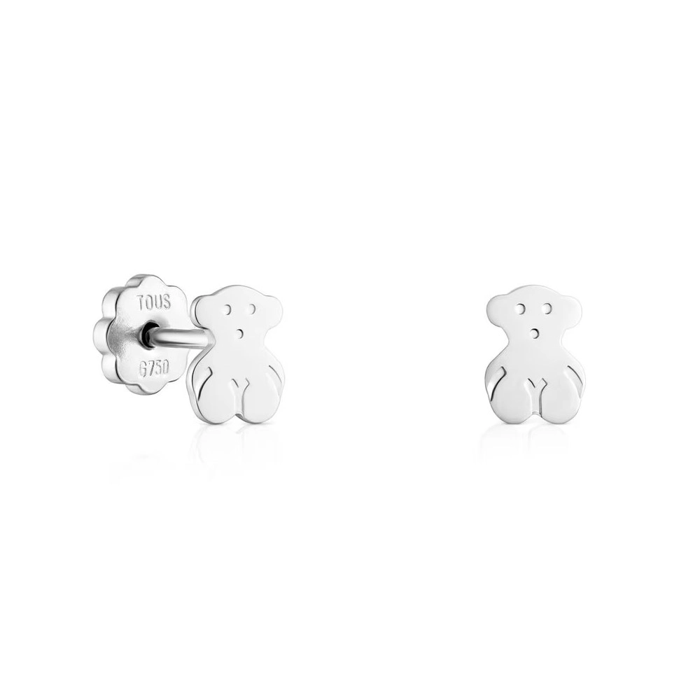TOUS 18K White Gold Earring/ 111001433