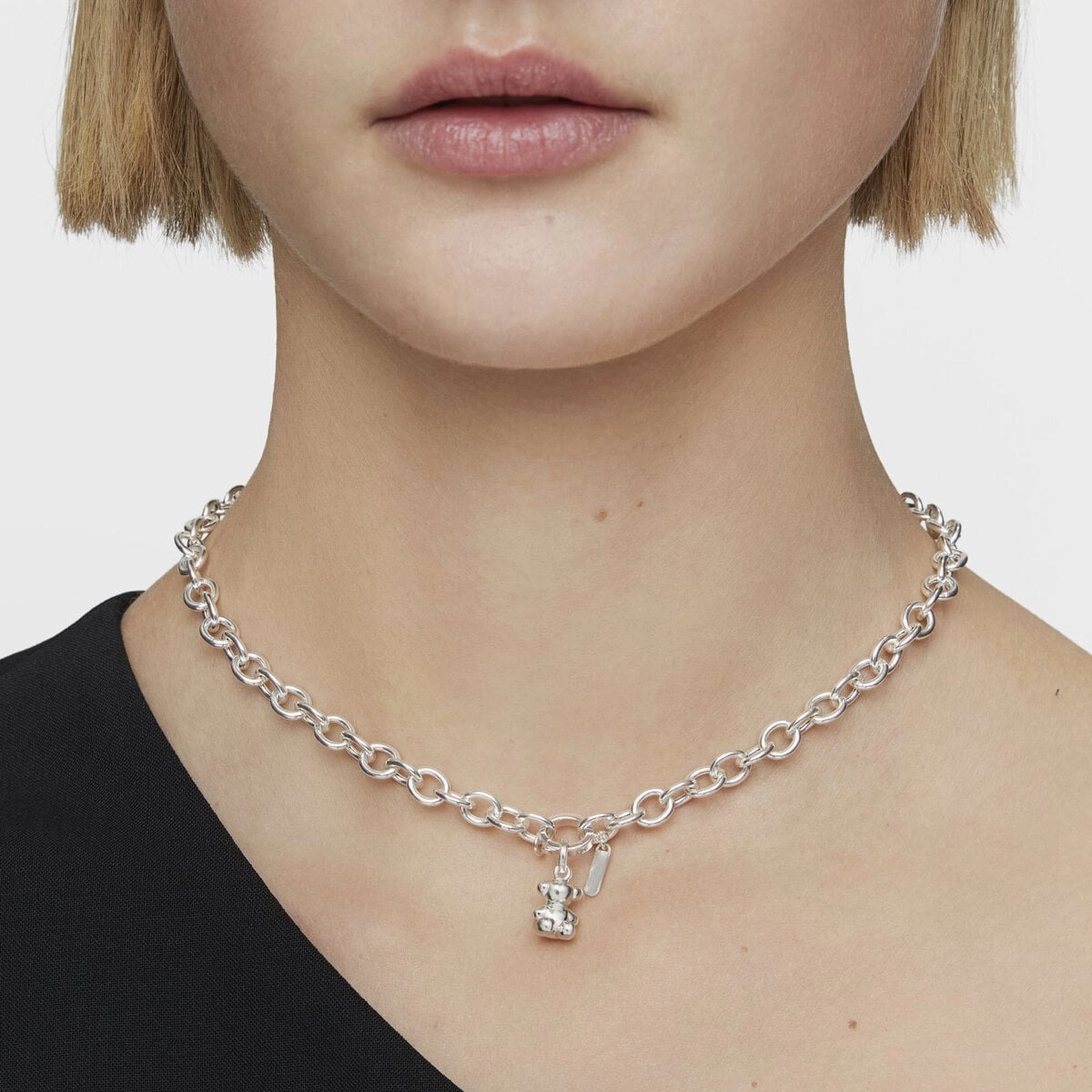 TOUS Silver Pendant/ 211564710