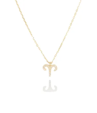 Zag Bijoux Necklace / Aries / SNS19844-01WHT