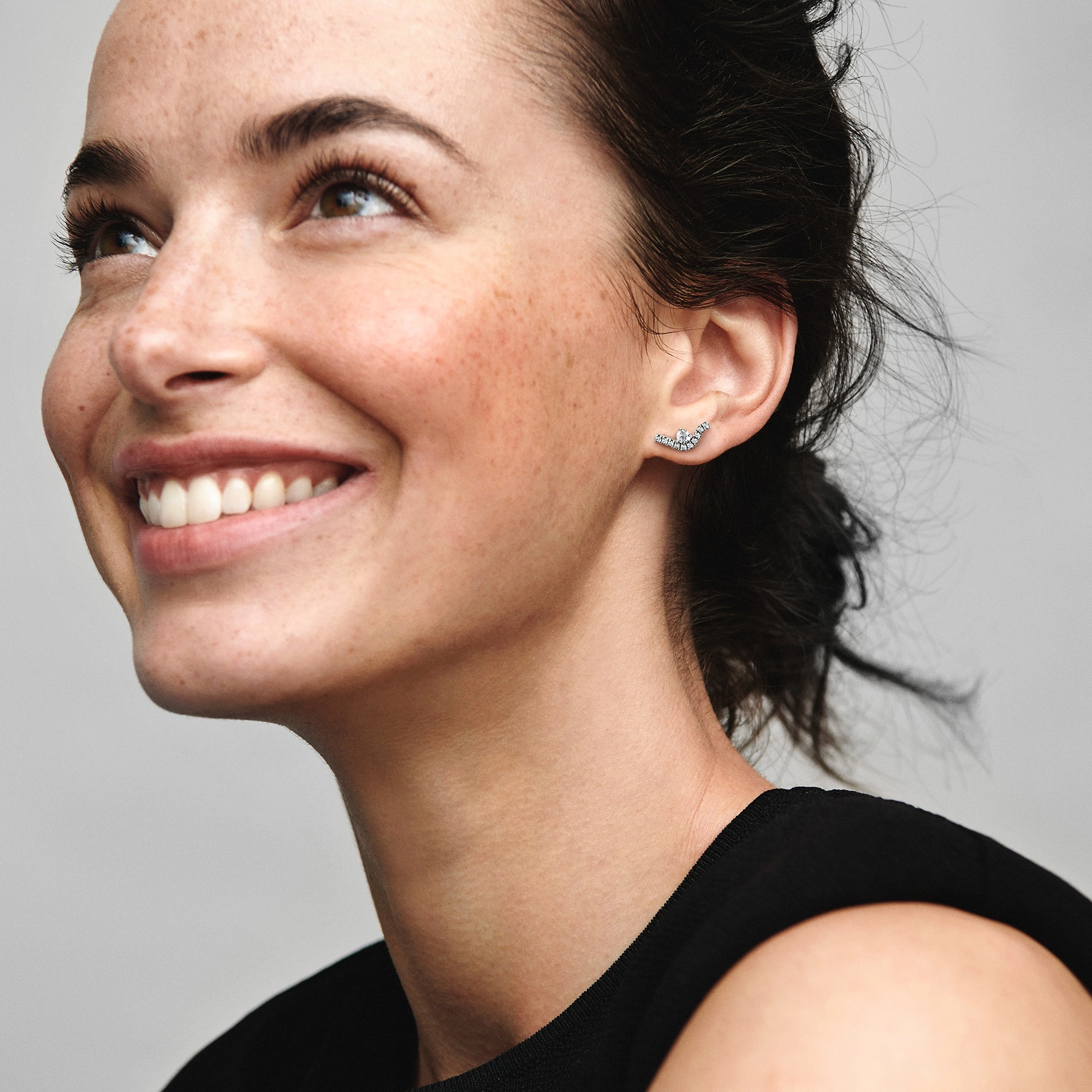 PANDORA Timeless серебряные серьги/ 292544C01