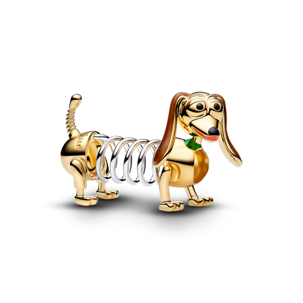 Pandora Disney 14K Gold Plated Silver Charm/ 764603C01